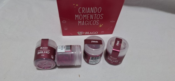 PO PARA DECORA�AO PINK BRILHO 5GR 1UND